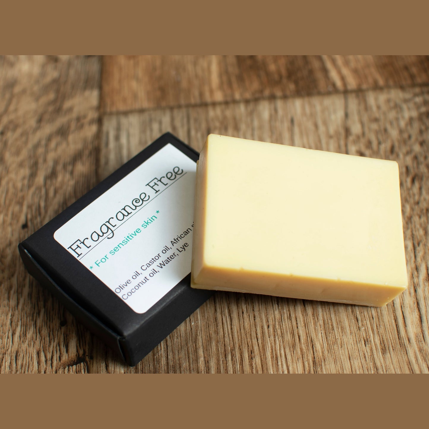 Fragrance Free soap
