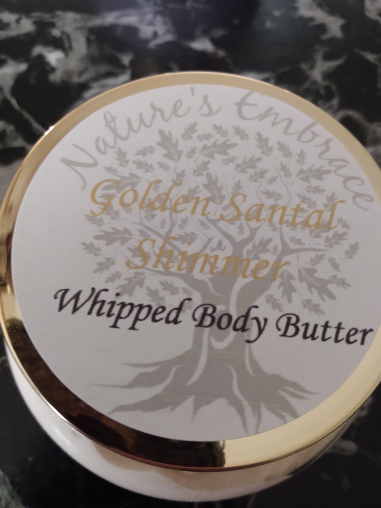 Shimmer Golden Santal Body Butter