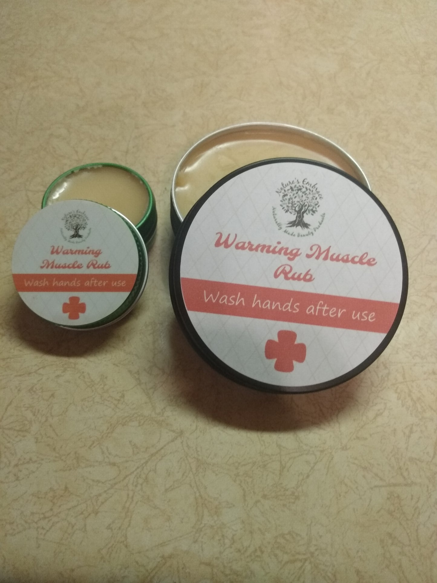 Warming muscle rub