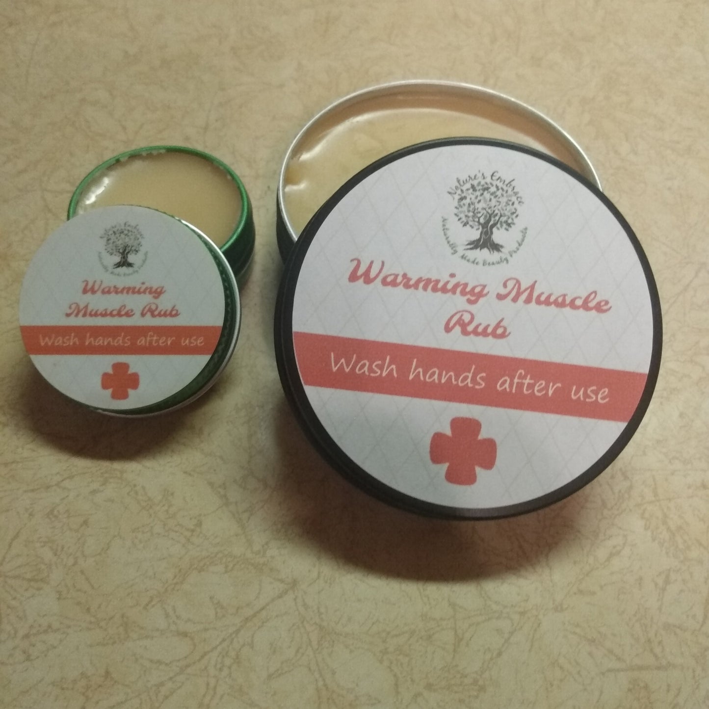 Warming muscle rub