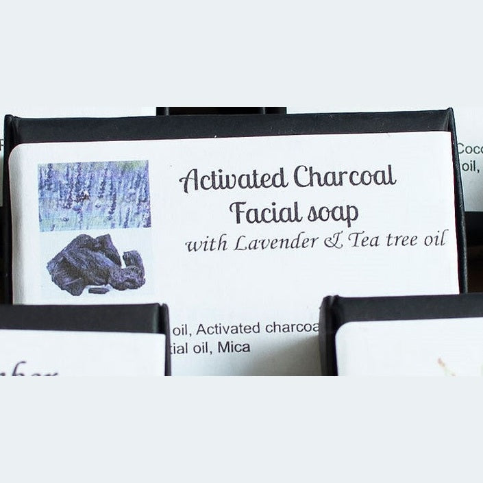 Activated Charcoal with Tea Tree & Lavender