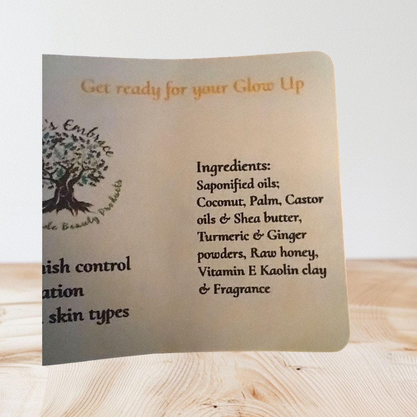 Turmeric, Ginger & Honey Bar Soap
