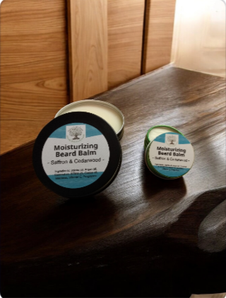 Beard Balm Saffron & Cedarwood