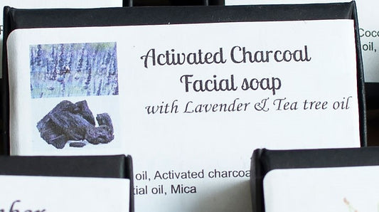 Activated Charcoal with Tea Tree & Lavender