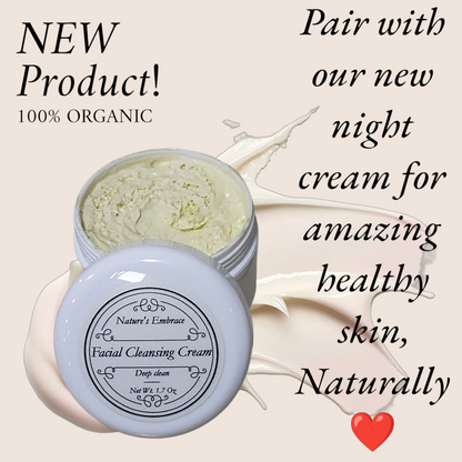 Facial cleansing cream